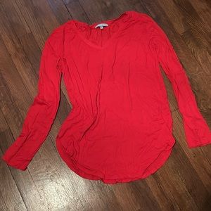 Emma’s Closet Red V-Neck tee